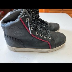 Harley-Davidson Women's Mackey Waterproof Black Motorcycle Boots D87165 CLEAN